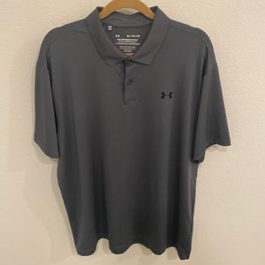 UA. The Performance Polo. Heat Gear Gray. Size XL